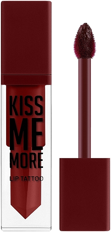 Liquid Matte Lipstick - Flormar Kiss Me More Lip Tattoo — photo N1