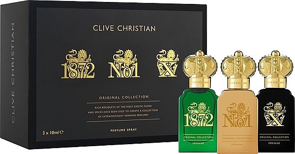 Clive Christian Original Collection Travellers Set - Set (parfum/3x10ml) — photo N3