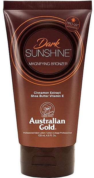 Sun Lotion - Austraian Gold Sunscreen Dark Magnifying Bronzer Professional Lotion — photo N4