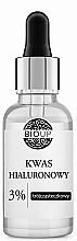 Fragrances, Perfumes, Cosmetics Hyaluronic Acid 3% - Bioup