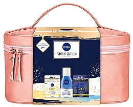 Fragrances, Perfumes, Cosmetics Set - Nivea XMax Premium Care Q10 (day/cr/50ml + night/cr/50ml + remover/125ml+ bag)