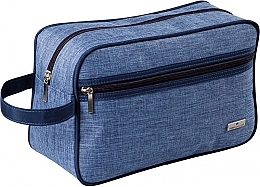 Fragrances, Perfumes, Cosmetics Men Cosmetic Bag "Travler", 97812, blue - Top Choice