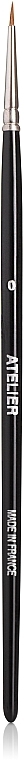 Eyeliner Brush #0 - Make-Up Atelier Paris Eye Liner Brush — photo N4