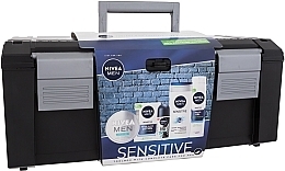 Fragrances, Perfumes, Cosmetics 5-Piece Set - Nivea Sensitive Toolbox With Complete Care For Men