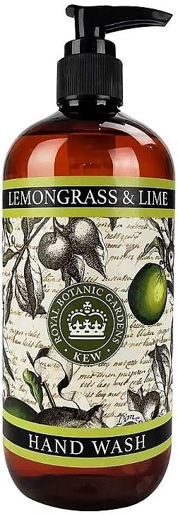 Liquid Hand Soap 'Lemongrass & Lime' - The English Soap Company Kew Gardens Lemongrass & Lime Hand Wash — photo N1