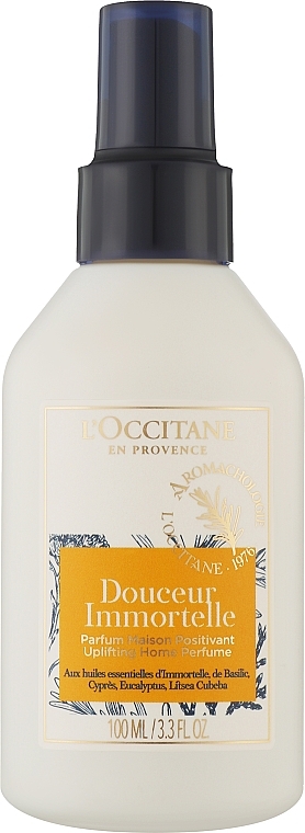 Room Spray - L'Occitane Home Douceur Immortelle Uplifting Home Perfume — photo N1