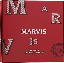 Fragrances, Perfumes, Cosmetics Toothpaste Set 'The Spicys Gift Set' - Marvis (toothpast/2x10ml + toothpast/85ml)