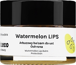 Watermelon Lip Balm - Hello Eco Watermelon Lip Balm Protection — photo N1