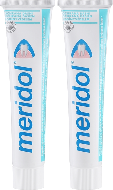 Toothpaste for Bleeding Gums, 1+1 - Meridol Fluoride Toothpaste — photo N8