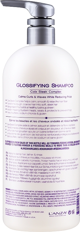 Shine Hair Shampoo - L’ANZA Healing Smooth Glossifying Shampoo — photo N4