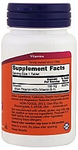 Vitamin B1 "Thiamin", 100 mg - Now Foods Vitamin B1 Tiamin — photo N6