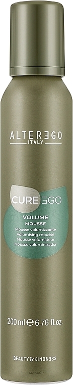 Volume Mousse for Thin Hair - Alter Ego Cureego Volume Mousse — photo N1