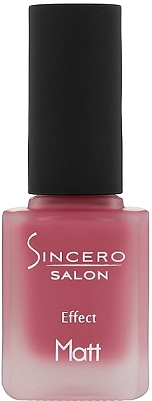 Nail Polish - Sincero Salon Effect Matt — photo N1