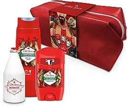 Fragrances, Perfumes, Cosmetics Set - Old Spice Bearglove Travel (deo/50g + sh/gel/250ml + ash/lot/100ml + bag)