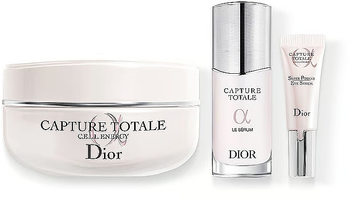 Set - Dior Capture Totale (f/ser/10ml + eye/ser/5ml + f/cr/50ml + pouch) — photo N2