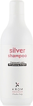 Anti-yellow Shampoo - Krom Silver Shampoo — photo N3