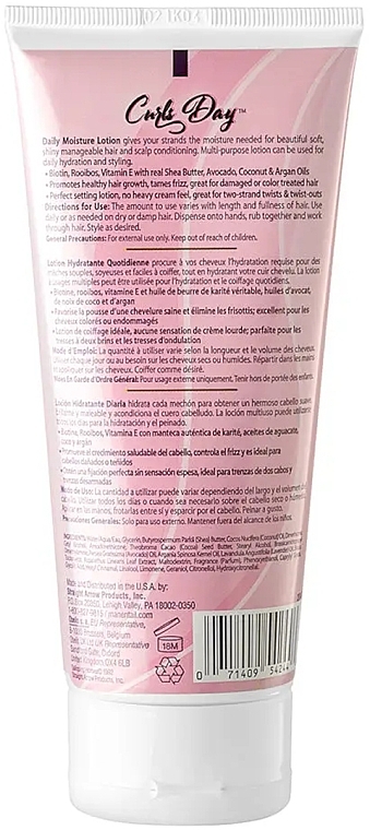 Moisturizing Hair Lotion for Daily Use - Mane 'n Tail The Original Curls Day Daily Moisturizing Lotion — photo N2