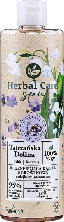 Bath Gel with Pine Oil "Tatar Valley" - Farmona Herbal Care SPA — photo N1