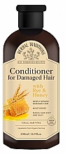 Fragrances, Perfumes, Cosmetics Rye & Honey Conditioner for Damaged Hair - Herbal Traditions Conditioner For Damaged Hair