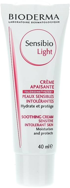 Face Cream - Bioderma Sensibio Light Soothing Cream — photo N1