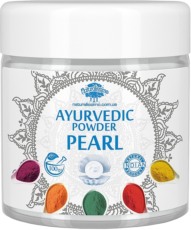 Ayurvedic Powder "Pearl" - Naturalissimo Ayurvedic Powder Pearl — photo N8