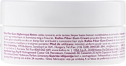 Elastic Strong Hold Gel, fibers - Kallos Cosmetics Fiber Gum Cream  — photo N2