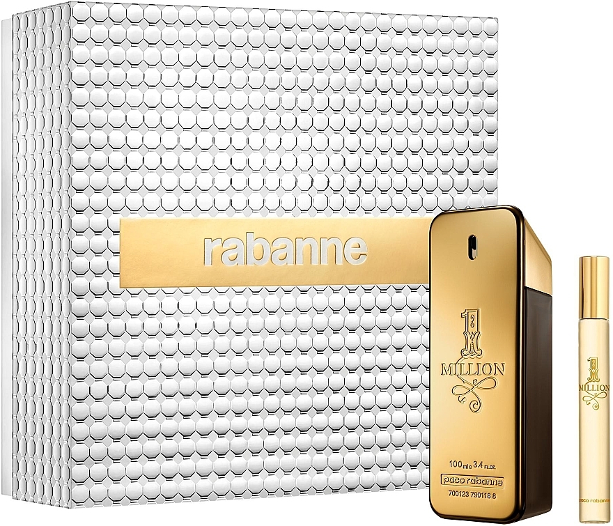 Paco Rabanne 1 Million $ - Set (edt/100ml + edt/mini/10ml) (set) — photo N1