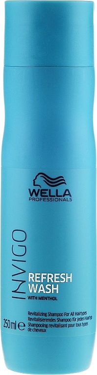 Revitalizing Shampoo for All Hair Types - Wella Professionals Invigo Balance Refresh Wash Revitalizing Shampoo — photo N1