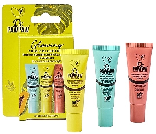 Set - Dr. PAWPAW Glowing Trio Collection (3 x balm/10ml) — photo N6