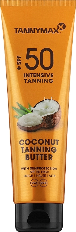 Coconut Milk Sunscreen SPF 50 - Tannymaxx Coconut Butter SPF 50 — photo N1