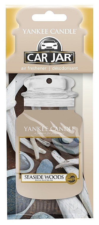 Car Air Freshener - Yankee Candle Car Jar Seaside Woods — photo N1