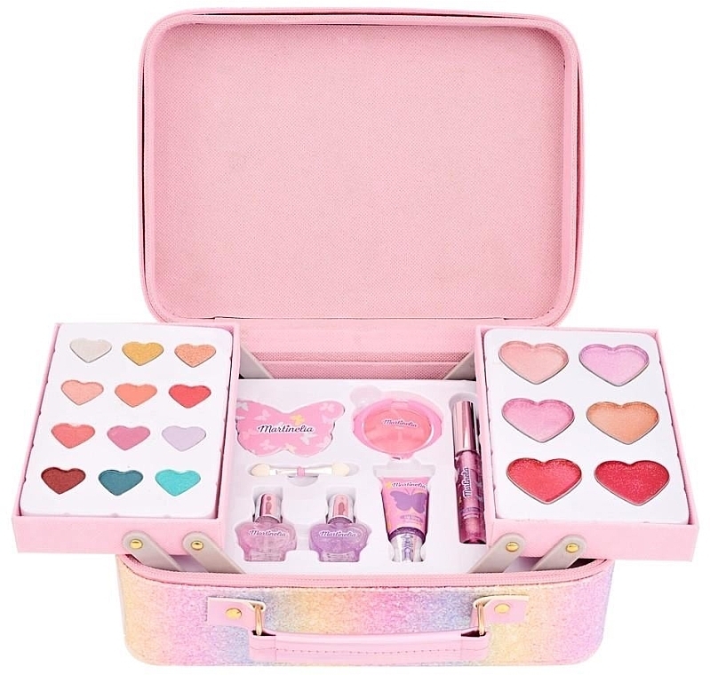 Cosmetics Case Set for Girls 'Shiny Wings of Beauty' - Martinelia — photo N1