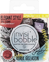 Hair Ring Bracelet - Invisibobble Sprunchie Slim Ruric Gislason Feeling Greyt — photo N5