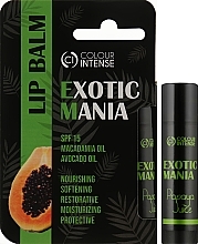 Exotic Mania Lip Balm with Papaya Scent - Colour Intense Lip Balm — photo N3