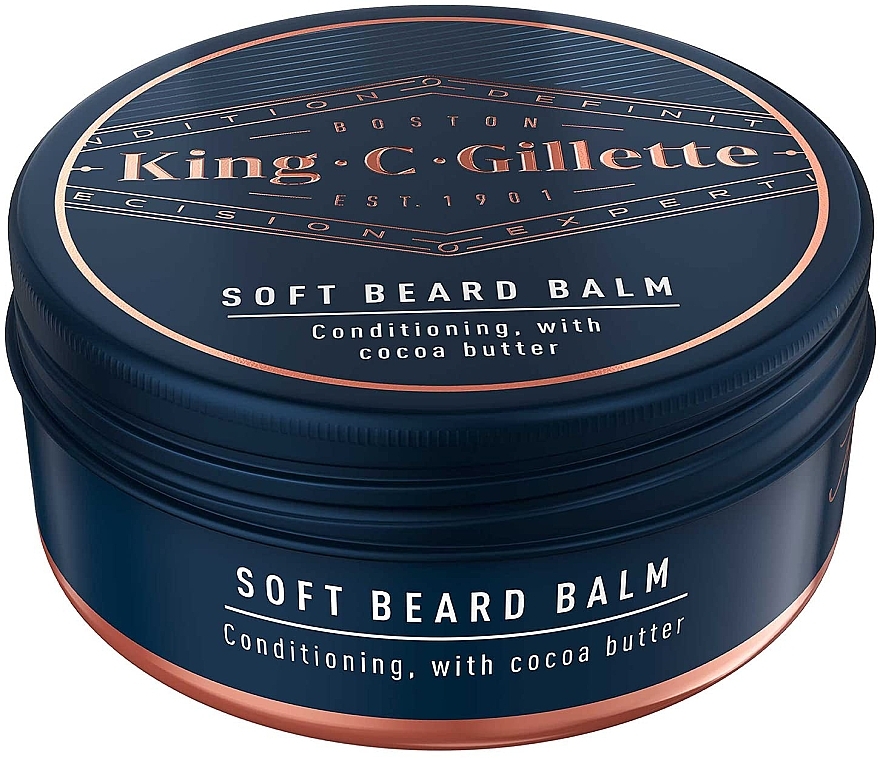 Softening Beard Balm - Gillette King C. Gillette Soft Beard Balm — photo N12