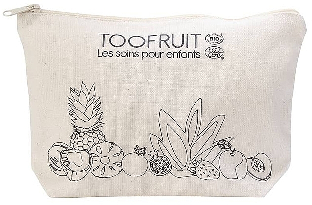 Organic Cotton Cosmetic Bag - TooFruit Organic Cotton Children's Cosmetic Bag — photo N1