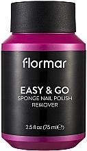 Nail Polish Remover - Flormar Easy&Go Sponge Nail Polish Remover — photo N1