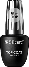 Fragrances, Perfumes, Cosmetics Nail Polish Top Coat - Silcare Top Coat No Wipe