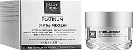 Facial Cream for Normal & Combination Skin - MartiDerm Platinum Gf Vital Age Cream — photo N13