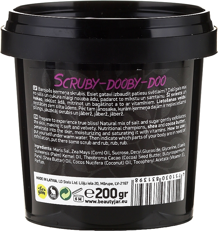 Body Scrub - Beauty Jar Scruby-Dooby-Doo Nourishing Body Scrub — photo N2