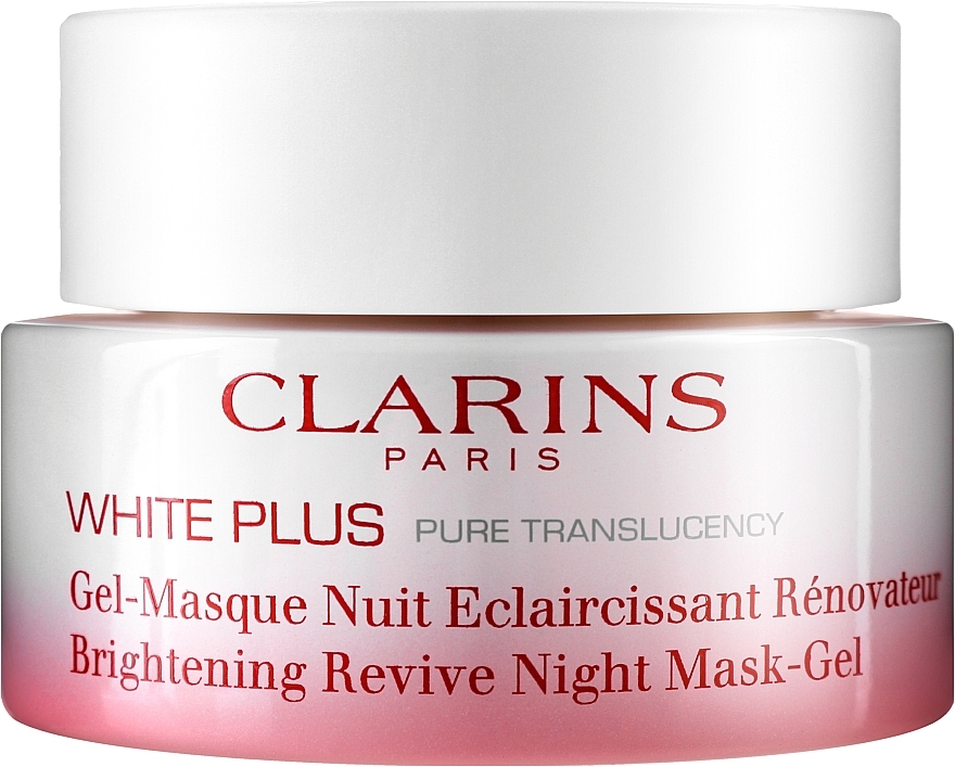 Facial Night Gel - Clarins White Plus Brightening and Renewing Night Gel-Mask — photo N1