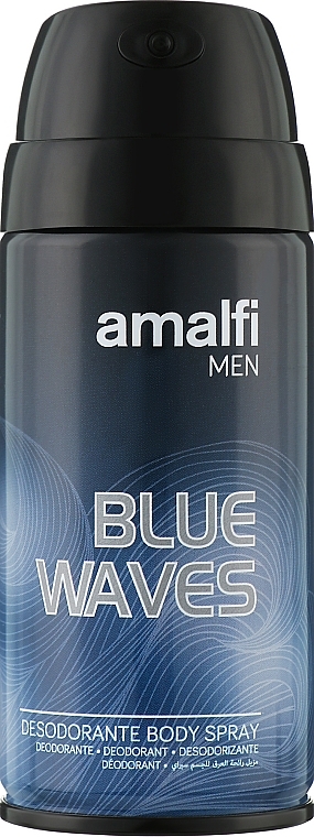 Deodorant Spray "Blue Waves" - Amalfi Men Deodorant Body Spray Blue Waves — photo N1