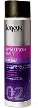 Thinning & Flat Hair Balm - Kayan Professional Hyaluron Hair Balsam — photo N1