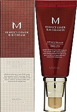 Perfect Cover BB Cream - Missha Perfect Cover BB Cream SPF42/PA++ — photo N2