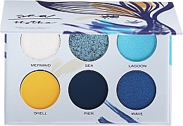 Fragrances, Perfumes, Cosmetics Eyeshadow Palette - Pierre Rene Eyeshadow Palette Sea Ustka