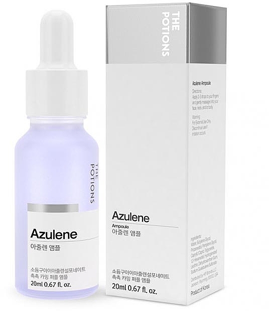 Face Serum - The Potions Azulene Ampoule Serum — photo N4