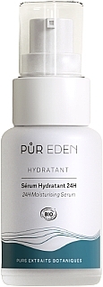 24H Moisturizing Face Serum - Pur Eden Serum Hydratant 24H — photo N1