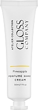 Hand Cream - Gloss Company Pineapple Atelier Collection — photo N4