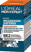 Hypoallergenic Moisturizing Face Cream - L'Oreal Paris Men Expert Magnesium Defense — photo N3