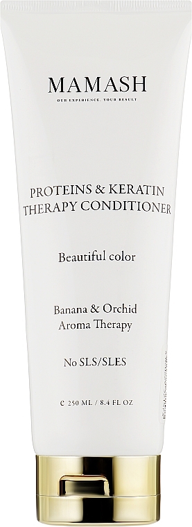 Ultra-Light Hair Therapy Conditioner - Mamash Proteins & Keratin Theraphy Conditioner — photo N4